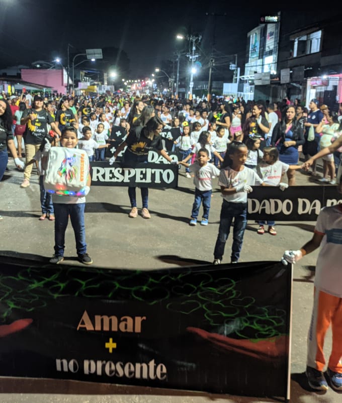 Desfile de 7 de setembro da Escola Fiore.
