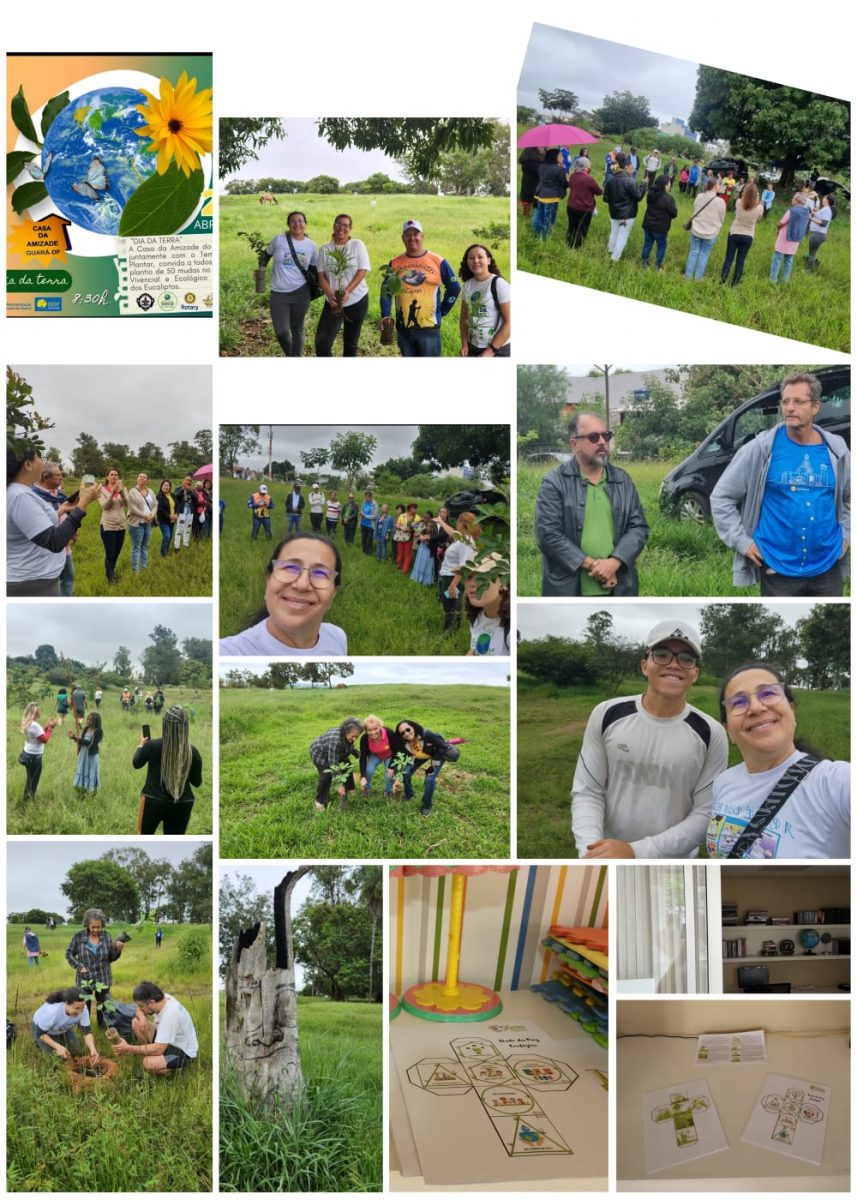 50 mudas de árvores plantadas marcam Dia da Terra no DF