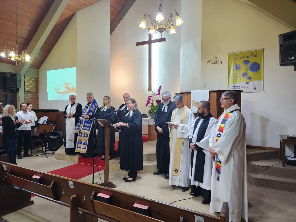 Celebração Ecumênica em Curitiba durante a SOUC 2023.