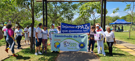 Terceira Caminhada pela Paz em Taguatinga celebra Dia das Crianças e Cultura de Paz