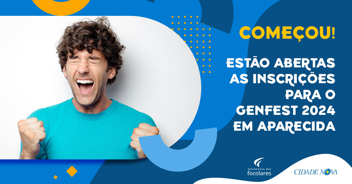 Abertas as inscrições para o Genfest 2024 em Aparecida