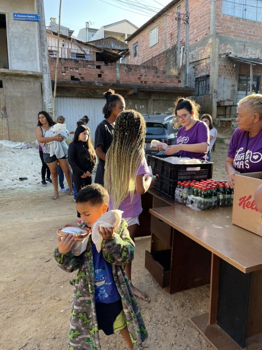 ONG Junta Mais Brasil receberá jovens que farão trabalho voluntário.