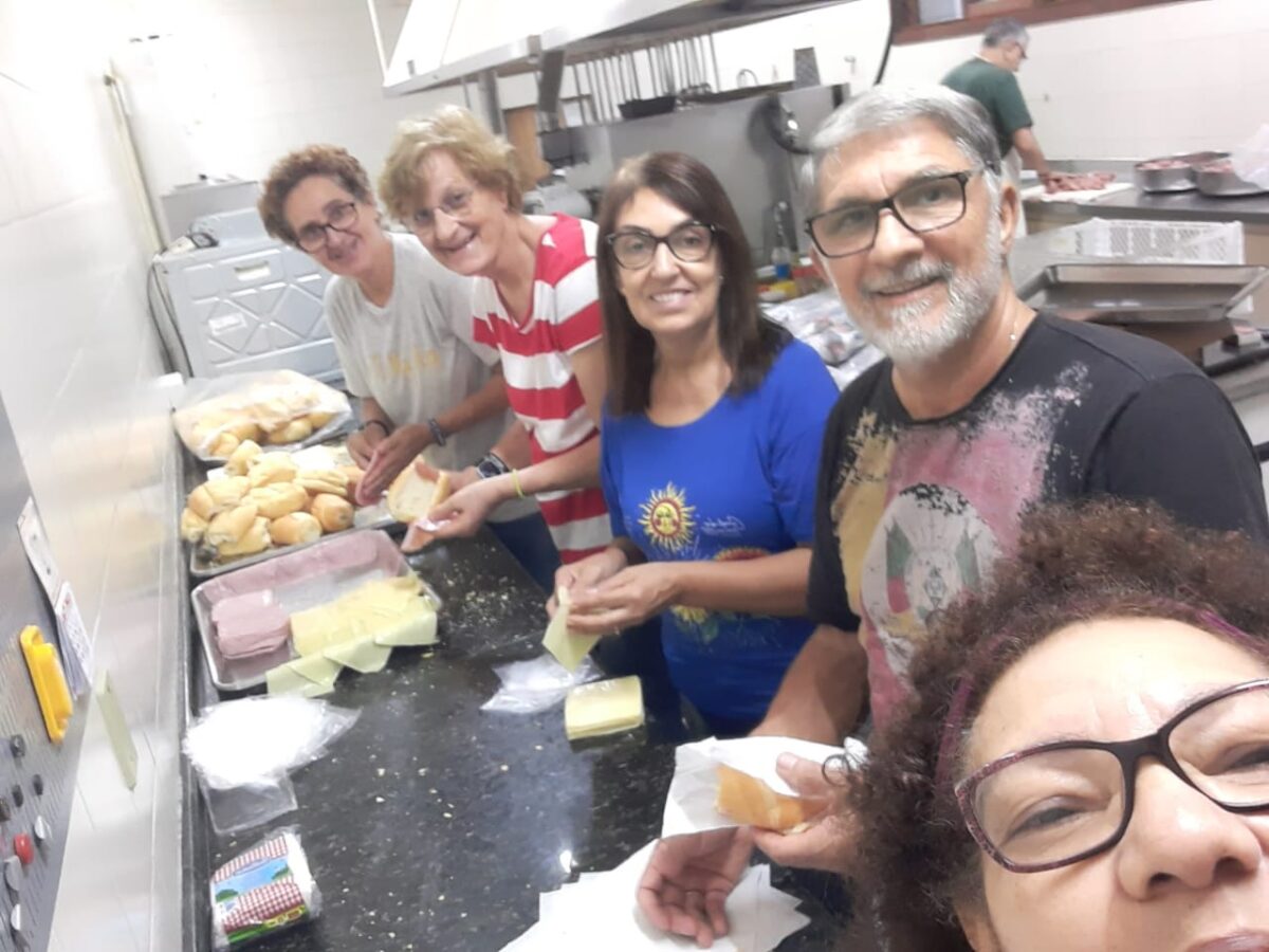 Mobilização do Movimento dos Focolares no Rio Grande do Sul para ajudar a população gaúcha.