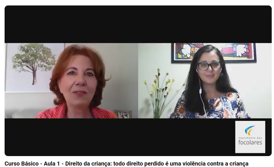 Focolares promovem curso EAD para proteção de crianças e adolescentes